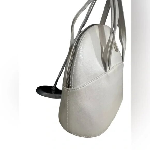 MCM Vintage Leather Top Handle Bag | Off White | Includes Dust Bag EUC - Picture 2 of 8